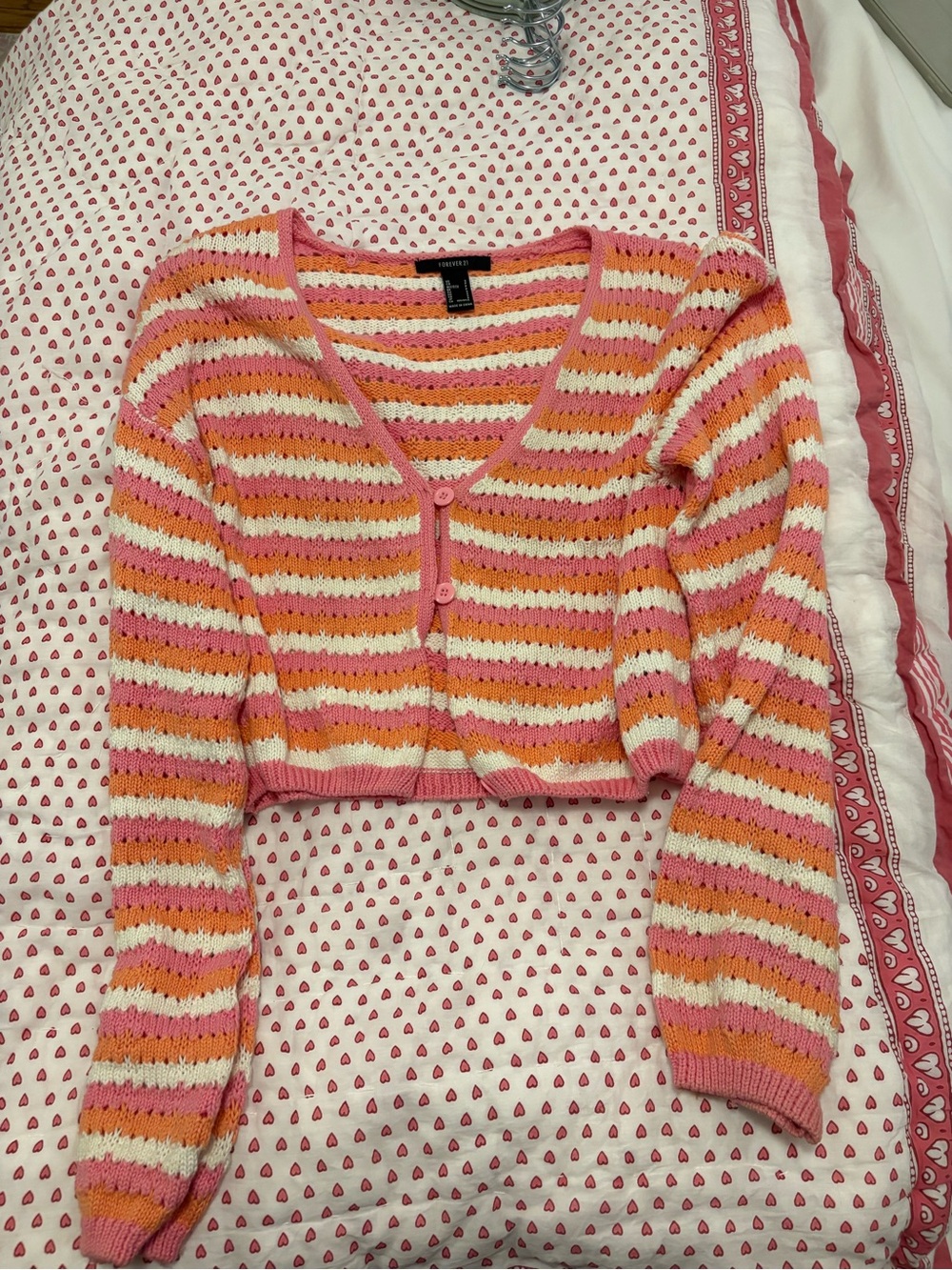 Forever21 Crochet Cardigan